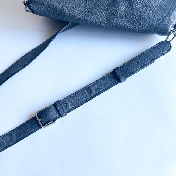 Marc Jacobs Grey Pebble Genuine Leather Shoulder Crossbody Bag - Picture 15 of 15